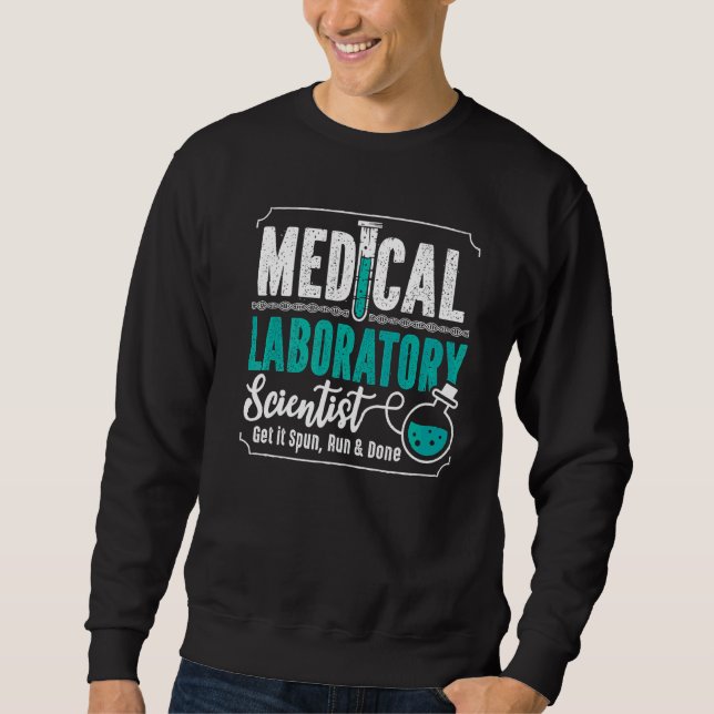 Moletom Laboratório de Medicina do Laboratório de Ciência  (Frente)