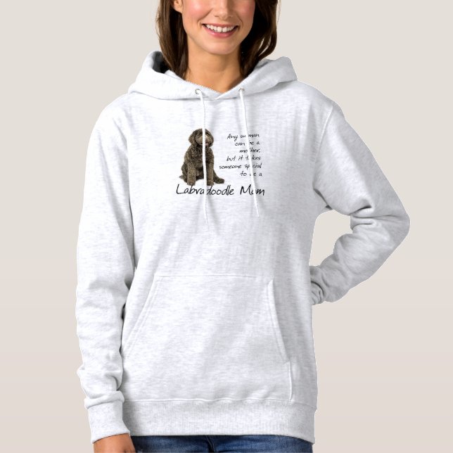 Moletom Labradoodle Mãe Shirt (Frente)