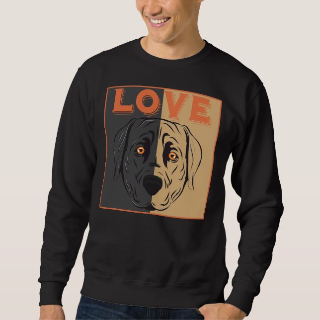 Moletom Labrador Love Dog (Frente)