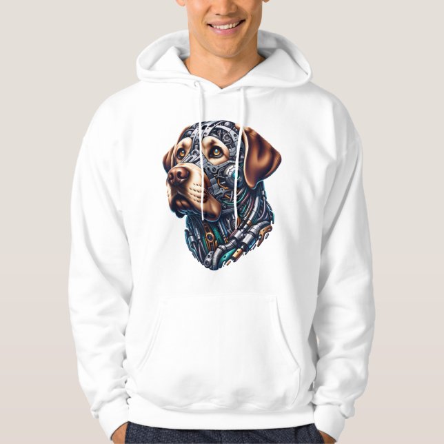 Moletom Labrador Lover Android Inspirou Arte (Frente)