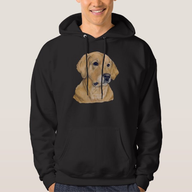 Moletom Labrador Retriever Amarelo P (Frente)