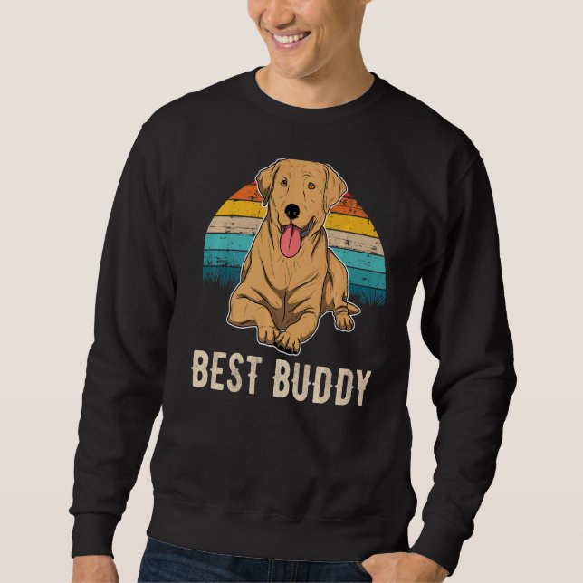 Moletom Labrador Retriever Dog Sunset 44 (Frente)