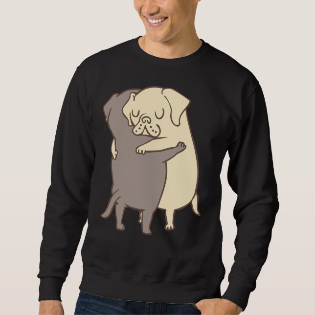 Moletom Labrador Retriever Hugs (Frente)