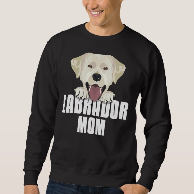 Moletom Labrador Retriever Mãe Cão Mãe (Frente)