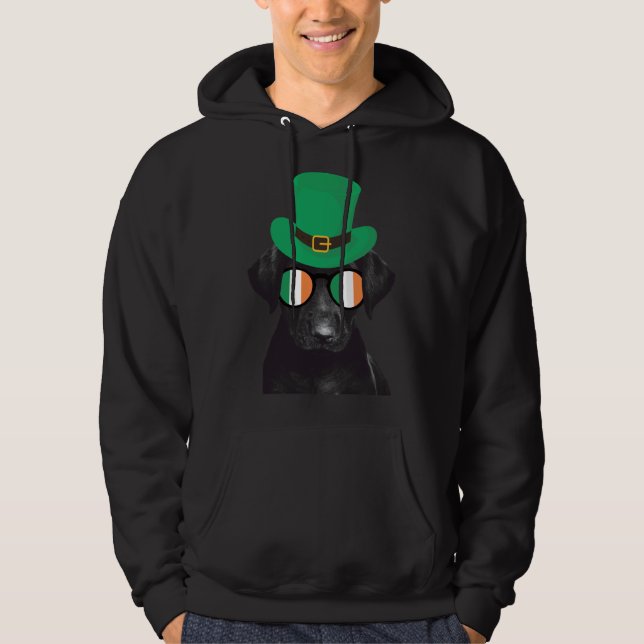 Moletom Labrador Retriever Rua Patrick S Day For Dog (Frente)