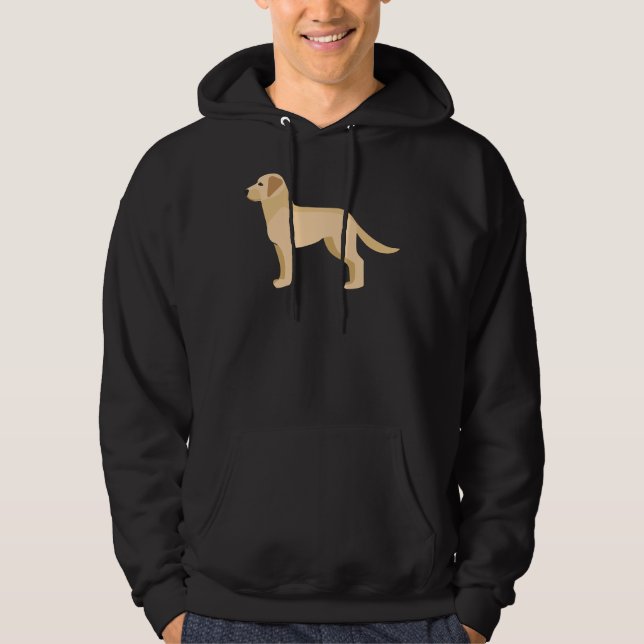 Moletom Labrador Retriever Vetor Ativo (Frente)