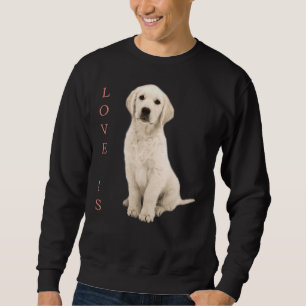 Moletom Labrador Retriever White Lab Mãe
