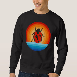 Moletom Ladybug Retro Vintage 60s 70s Inseto sunset me ins