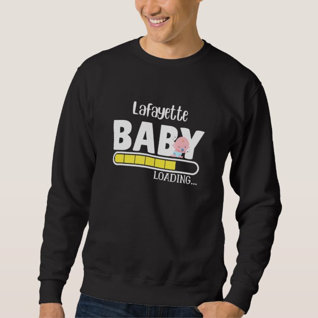 Moletom Lafayette Native Pride Funny State Baby Mãe (Frente)