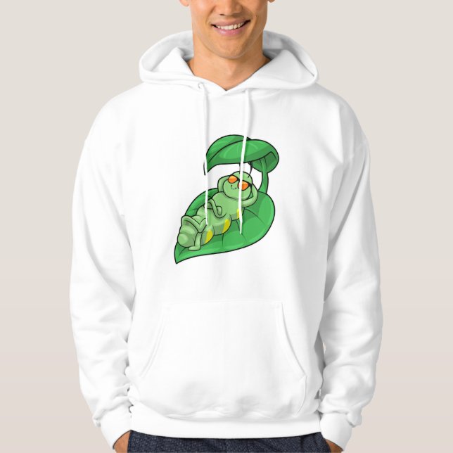 Moletom Lagarta com Folha (Frente)
