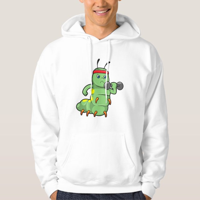 Moletom Lagarta em Fortalecimento com Dumbbell (Frente)