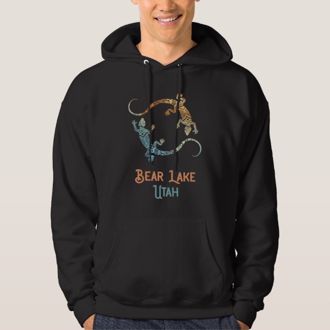 Moletom Lago Bear Utah Lembrança (Frente)