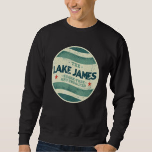 Moletom Lago James Shark Free e Unsalted Camping Indiana