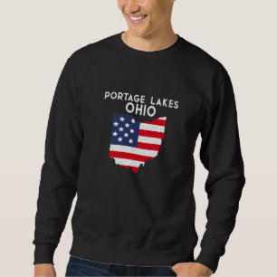 Moletom Lagos Portage Ohio EUA Estado América Viagem Ohioa