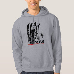 Moletom Lâmina do esqui da camisola do esporte de inverno