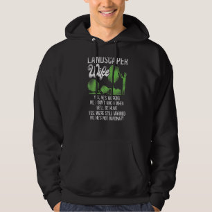 Moletom Landscaper Landscaping Landscape Architect Wife Hu