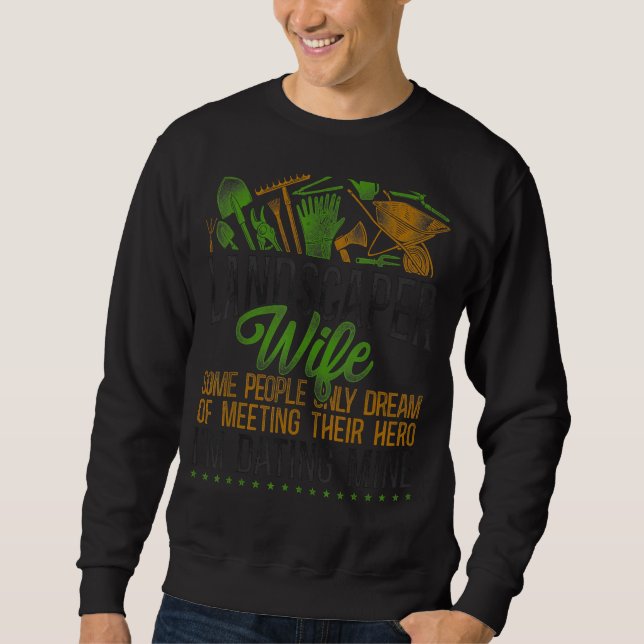 Moletom Landscaper Landscaping Landscape Arquiteto Esposa  (Frente)