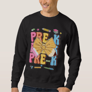 Moletom Lápis De Arco Coquette Retro Pré-Professor K De Vo