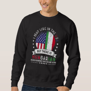 Moletom Lar Americano Húngaro nos EUA Patriota Bandeira Am