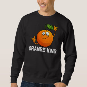 Moletom Laranja legal Para Homens Frutas Tropicais Citrus 