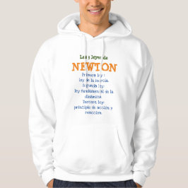 Moletom las 3 leyes de Newton