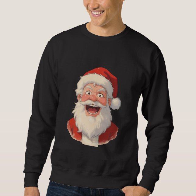 Moletom Laughing santa (Frente)