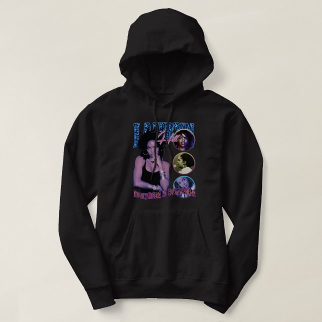 Moletom Lauryn Hill - Tudo É Tudo (Frente do Design)