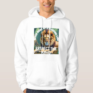 Moletom Leão Branco Heah Hoodie