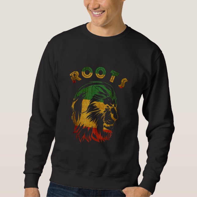 Moletom Leão De Judah Rasta Rastafari Reggae Jamaica (Frente)
