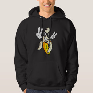 Moletom Legal Banana Mostra Sinal de Paz