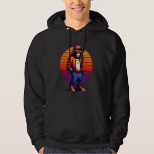 Moletom Legal Chimpanzé Macaco Estilo Urbano Moderno Sunse