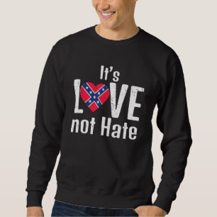 Moletom Legal É Amor Não Ódio História da Bandeira America