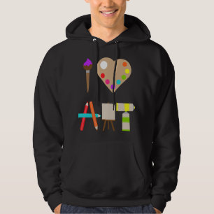 MOLETOM LEGAL EU AMO ARTE DIVERSÃO COLORIDO FUTURO ARTISTA