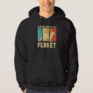 Moletom Legal Ferret Para Homens Proprietárias De Ferretes
