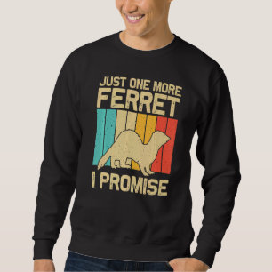 Moletom Legal Ferret Para Homens Proprietárias De Ferretes