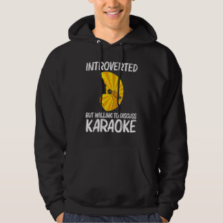 Moletom Legal Karaoke para homens mulheres cantoras microf