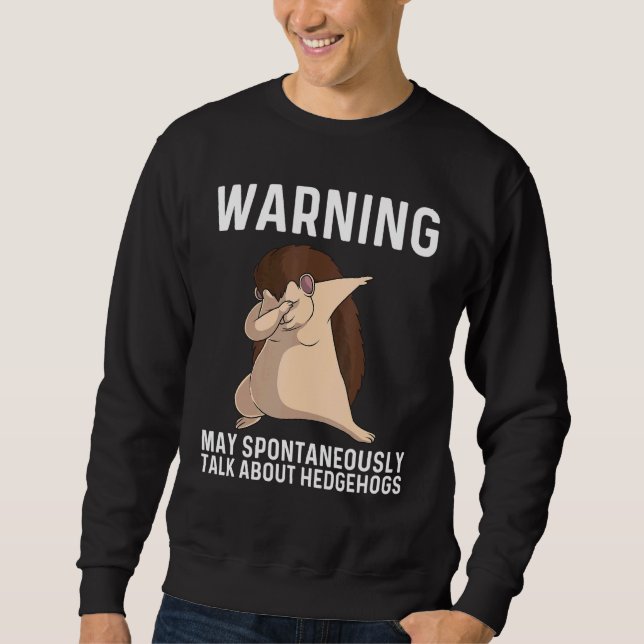 Moletom Legal Porco Para Homens Mulheres Espinijoas Jardim (Frente)