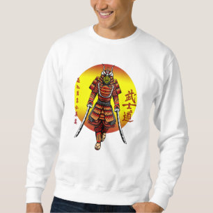 Moletom Legal Retro Armado Samurai com 2 Katanas