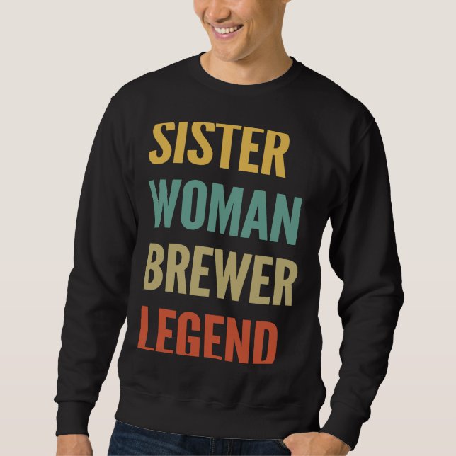 Moletom Legenda da Mulher Irmã (Frente)
