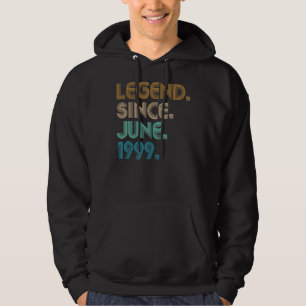 Moletom Legenda De 23 Anos Desde Junho De 1999 23º Bday Vi