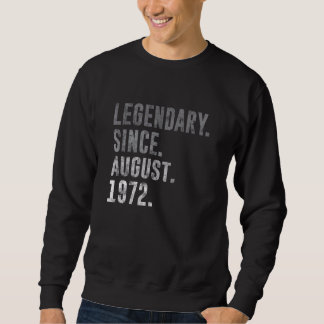 Moletom Legendário desde agosto de 1972 50º aniversário da