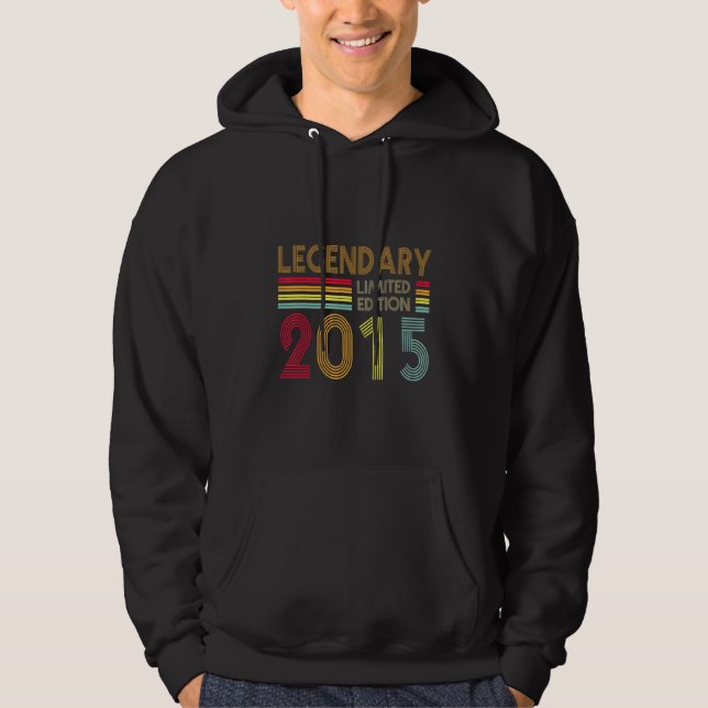 Moletom Legendário Retro 2015 Editon 7 Birthda, 7 anos (Frente)