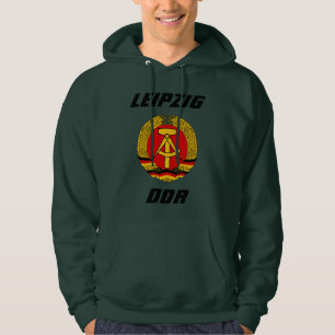 Moletom Leipzig, DDR - Deutsche Demokratische Republik
