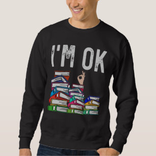 Moletom Leitor de Livros Bibliotecários Lover de Livros E