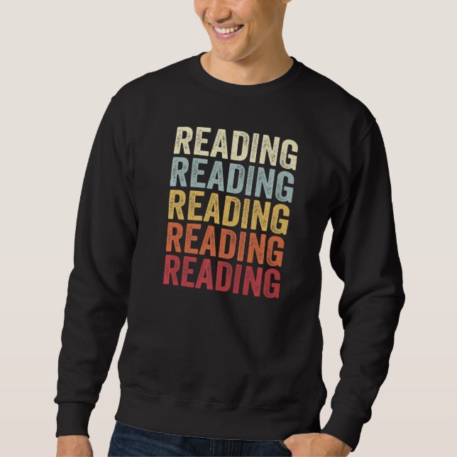 Moletom Leitura de MÃES de Leitura de Massachusetts - Tex  (Frente)