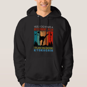 Moletom Lema do Pôr do Sol Retro Aposentadoria Eu Planejo