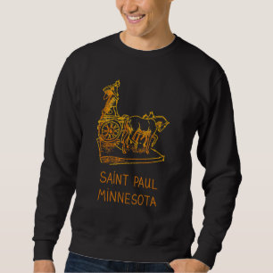 Moletom Lembrança da cidade de Saint Paul Minnesota para h
