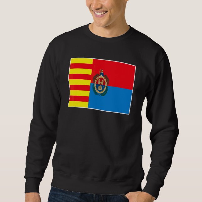 Moletom Lembrança Orgulho Nacional Bandeira Elche (Frente)