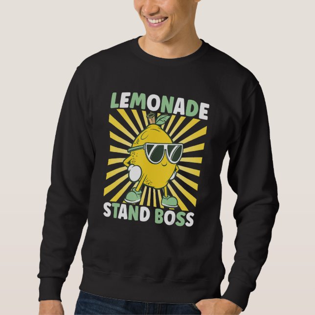 Moletom Lemon Juice Lemonade Stand Boss (Frente)