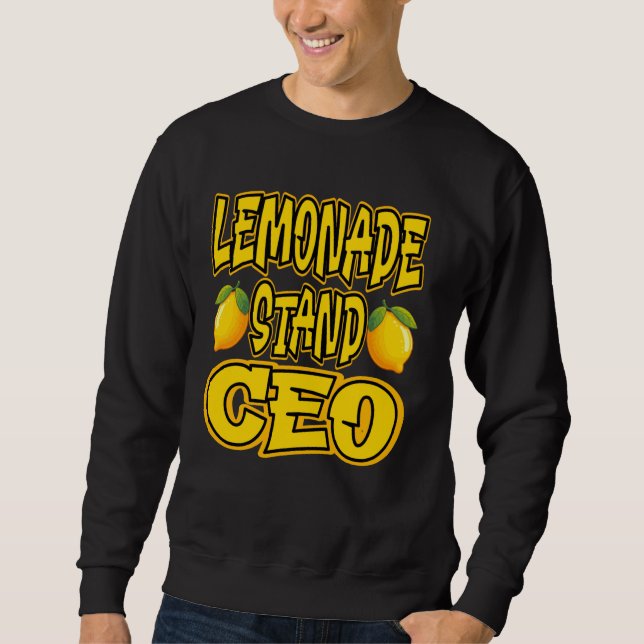 Moletom Lemonade Stand Security CEO Lemon Juice (Frente)